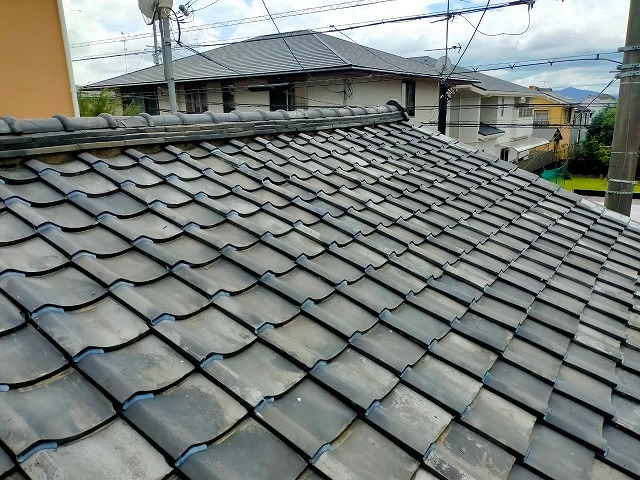 瓦屋根コーキング